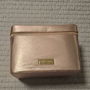 Lancome Metallic Pink Cosmetic Bag